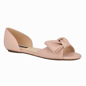 Nine West Bonnie Bow Front d'Orsay Flats - Brown - Ireland (SQ7349806)